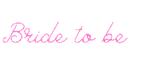 Bride To Be Sticker