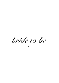 Bride To Be Sticker by Stilecht Brautcouture