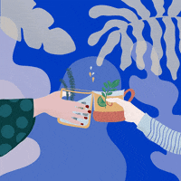 mirjamderuiter celebrate birthday cheers friendship GIF