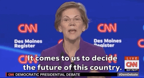 Democratic Debate GIF by GIPHY News