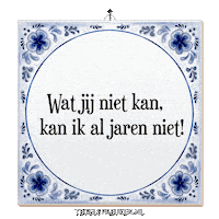 Nl Wijsheid Sticker by Tegelspreuken.nl