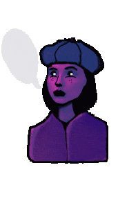 Pixel Dripping Sticker