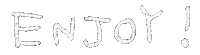 Enjoy Sticker