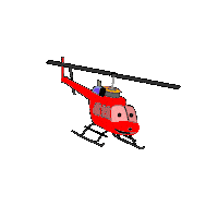 LifeSigner helicopter Sticker