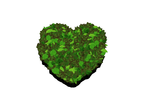 Heart Leaf Sticker by Davios Video Production