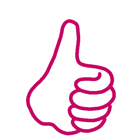 You Can Do It Thumbs Up Sticker by feierSun