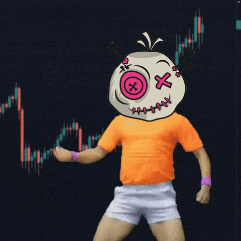 voodootoken giphyupload meme cryptocurrency coin GIF