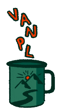 Car Camping Sticker by VANPL