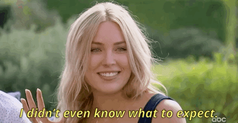 i didnt even know what to expect episode 12 GIF by The Bachelor