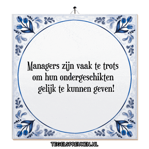Teamwork Respect Sticker by Tegelspreuken.nl