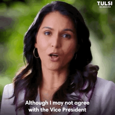 Drops Out Tulsi Gabbard GIF by Election 2020