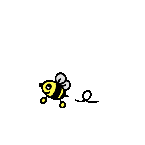 avapom giphyupload spring bug bees Sticker
