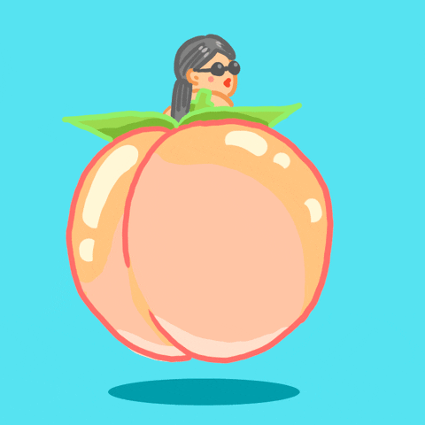 Peach Kim GIF by Percolate Galactic