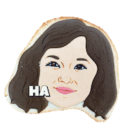 Laugh Dessert Sticker by foodbabyny