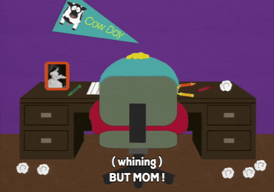 eric cartman whining GIF by South Park 