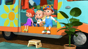 Animation Camping GIF by Moonbug