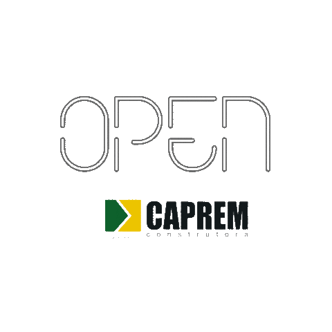 Open Sticker by Caprem Construtora