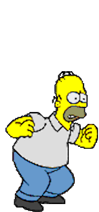 simpsons STICKER