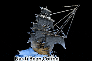 Pirate Ship GIF by Nauti Bean Coffee