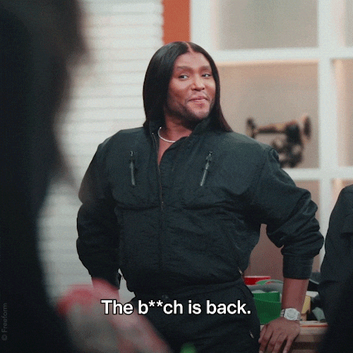 Here I Am Hello GIF by Freeform