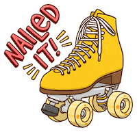 Skate Skating Sticker