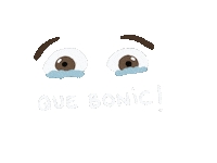 Punyetes catala emocio bonic ulls Sticker