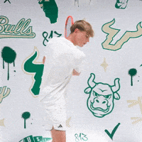 South Florida Tennis GIF by USF Athletics
