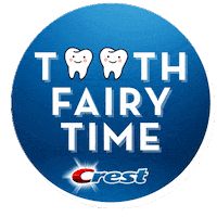Tooth Fairy Smile Sticker by Crest