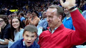 peyton manning celebrity GIF by NBA