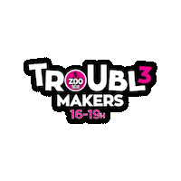 Zoo908 Troublemakers Sticker by zooradio