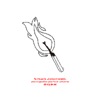 wtchmebloom amor fuego llama luceese Sticker