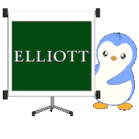 Penguin Invest Sticker by Pudgy Penguins