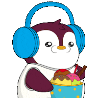 Eat Ice Cream Sticker by Pudgy Penguins