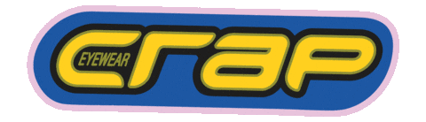 Blue Sticker by CRAP Eyewear