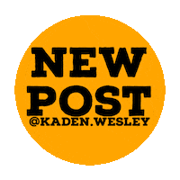 Post Kadenb Sticker by Kaden Wesley