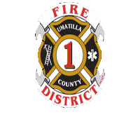 Fire District Sticker by Umatilla County Fire District #1
