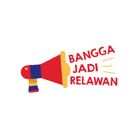 Volunteer Sticker by Indorelawan