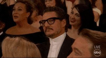 Watching You Pedro Pascal GIF by The Academy Awards