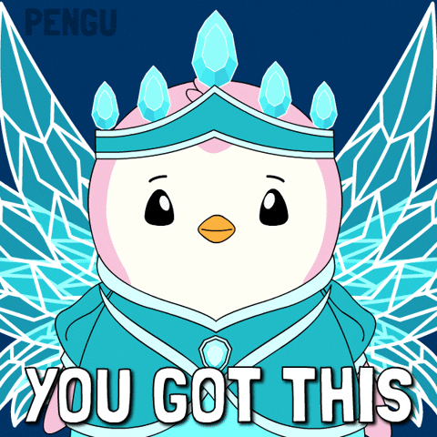 You Got This Do It GIF by Pudgy Penguins