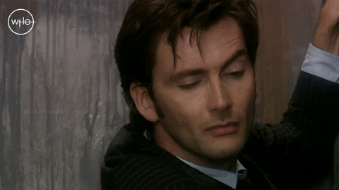 David Tennant Eye Roll GIF by Doctor Who