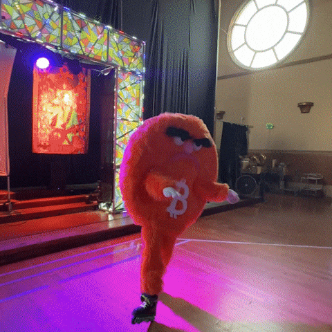 Bitcoin Dancing GIF by herecomesbitcoin
