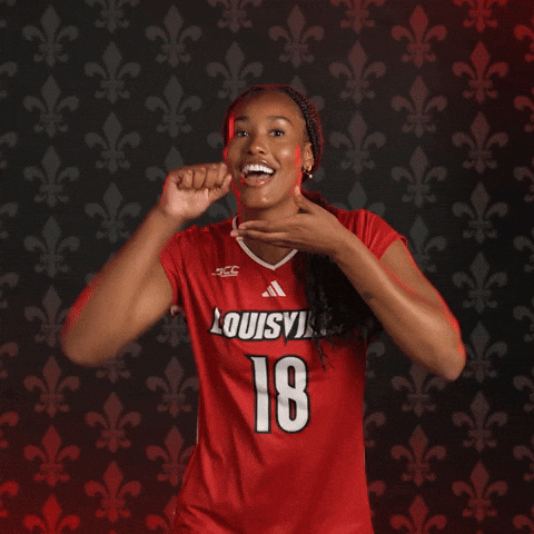 Volleyball GIF by Louisville Cardinals