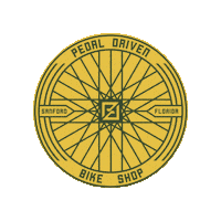 Ride Bicycling Sticker by Pedal Driven Co