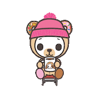 Hot Chocolate Snow Sticker by tokidoki
