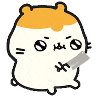 Hamster Warning Sticker