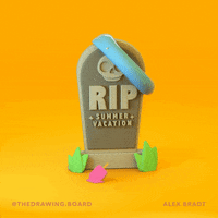 Back To School Summer GIF by Alex Bradt