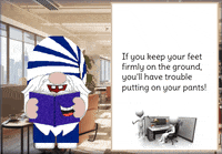 Gnome Laughing GIF
