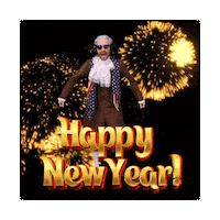 Happy New Year Sticker