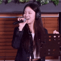 唱歌 GIF
