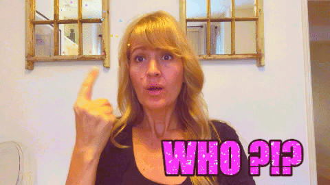 sign language question GIF